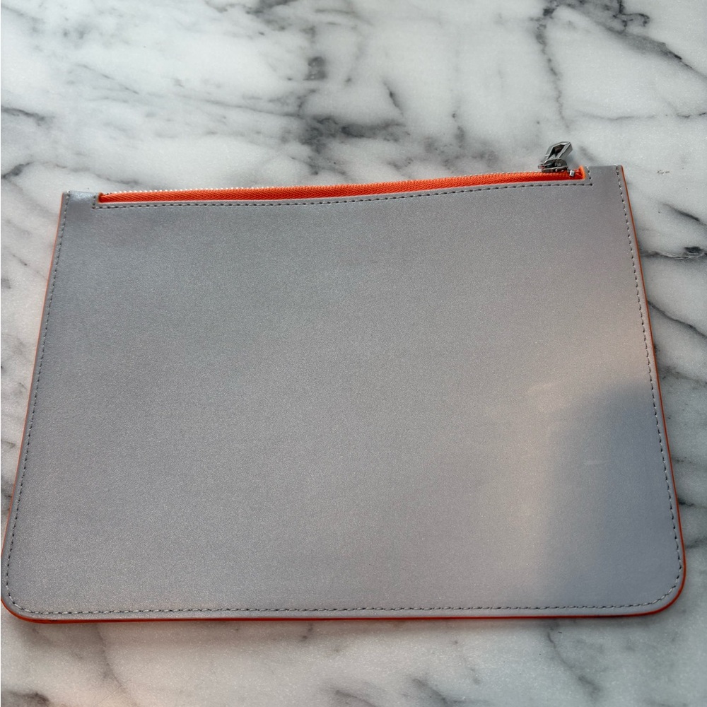 NWOT Marc Jacob's Silver Reflective Pouch.
